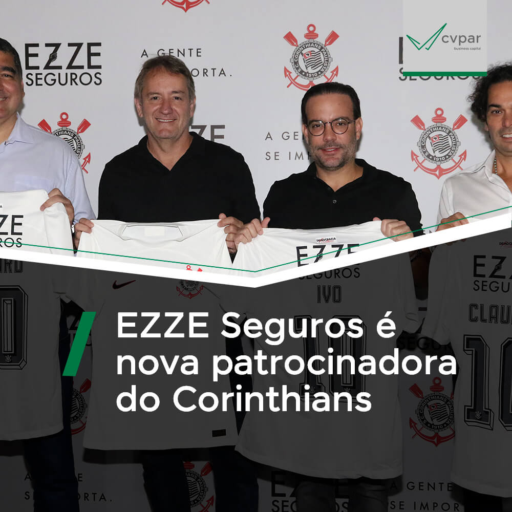 EZZE Seguros é nova patrocinadora do Corinthians